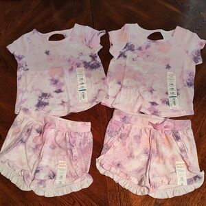 NWT 12M TWIN SETS TIE-DYED Jumping Beans